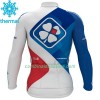 Maillot 2017 FDJ Hiver Thermal Fleece N001